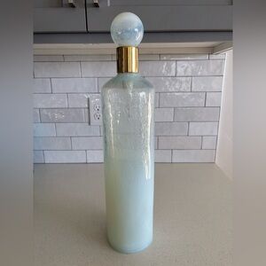 Huge 20 Inch Opaline Glass Luxury Mystic Decanter Revelation